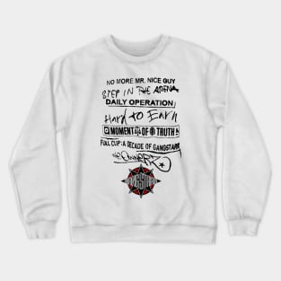 Gang Starr Discography Crewneck Sweatshirt